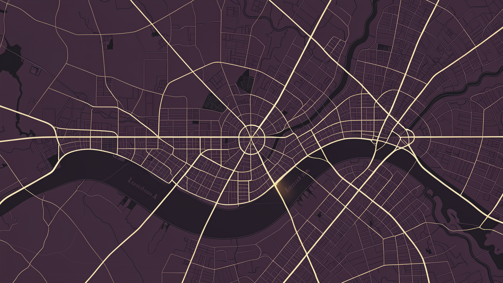 Map-inspired illustration of TAXcellent's Delaware home base
